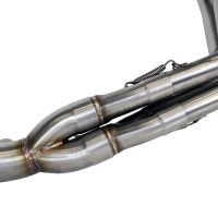 Egzoz ile uyumlu Kawasaki Z 900 E 2020-2024, Deeptone Inox, Yarış Sistemi Tam hat, susturucu artı toplayıcı 