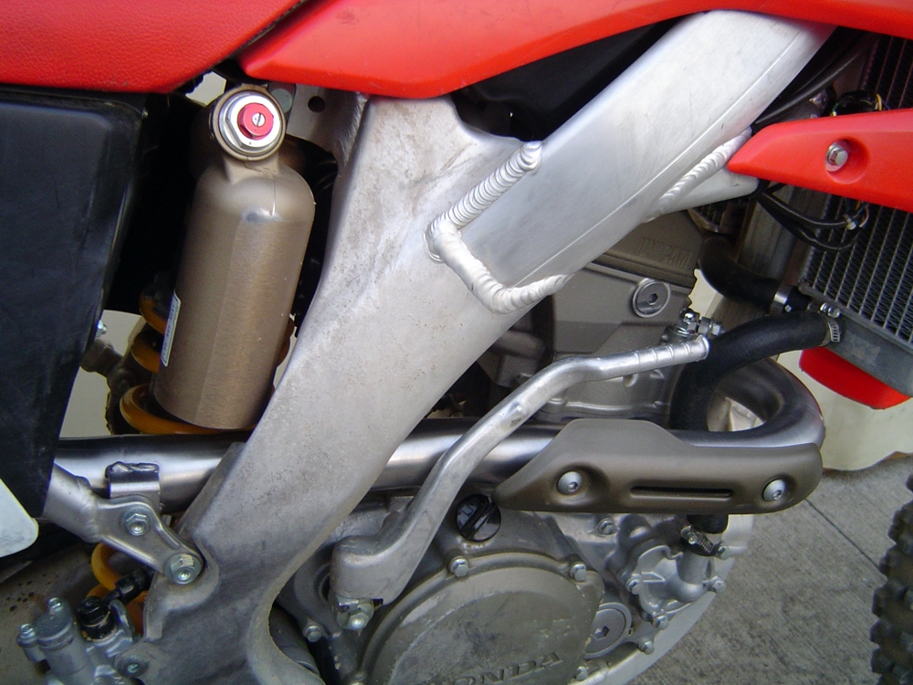 Egzoz ile uyumlu Honda Crf 250 R 2003-2005, Albus Ceramic, Onaylanmış ve yasal, çıkarılabilir db öldürücü dahil tam sistem egzozu 