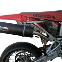 Egzoz ile uyumlu Honda Crf 450 R-RX 2001-2002, Furore Nero, Egzoz yasal, onaylı, çıkarılabilir db killer ve bağlantı borulu susturucu 