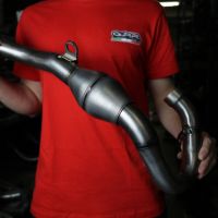 Egzoz ile uyumlu Kawasaki KX 250 X 2021-2022, Pentacross FULL Titanium, Yarış Sistemi Susturucu ve özel bağlantı borusu 