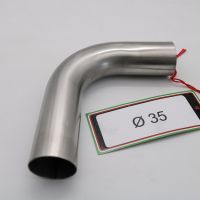 Egzoz ile uyumlu Cafè Racer Cafè Racer 1980-2021, Curva inox - Inox Curve Diam 38,  