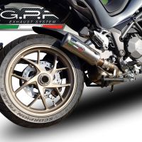 Egzoz ile uyumlu Ducati Multistrada 1260 2018-2020, M3 Titanium Natural, Egzoz yasal, onaylı, çıkarılabilir db killer ve bağlantı borulu susturucu 