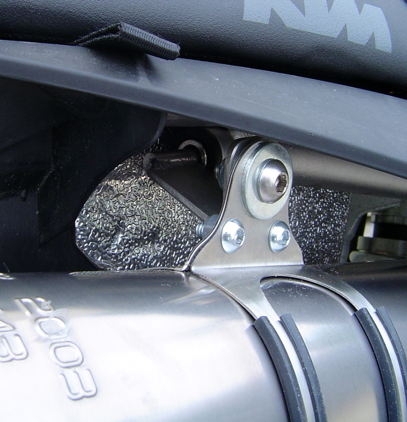 Egzoz ile uyumlu Ktm Superduke 990 - R ( LC8) 2004-2012, Furore Nero, Homologe sistem Double Susturucu ve özel bağlantı borusu 