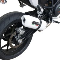 Egzoz ile uyumlu Ktm Duke 690 2012-2016, Albus Evo4, Egzoz yasal, onaylı, çıkarılabilir db killer ve bağlantı borulu susturucu 