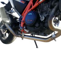 Egzoz ile uyumlu Ktm Duke 690 2012-2016, Decatalizzatore, Yarış Sistemi Katalizörü ortadan kaldırmak için boru sistemir 