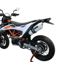 Egzoz ile uyumlu Ktm Enduro 690 R 2019-2020, Albus Evo4, Onaylı egzoz, bağlantı borusu ve çıkarılabilir db öldürücü dahil Avrupa DIŞI pazarlar için yasal 