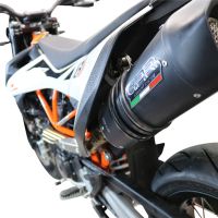 Egzoz ile uyumlu Ktm Enduro 690 R 2019-2020, Furore Evo4 Nero, Onaylı egzoz, bağlantı borusu ve çıkarılabilir db öldürücü dahil Avrupa DIŞI pazarlar için yasal 