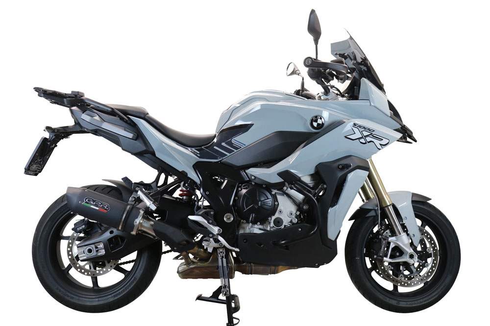 Egzoz ile uyumlu Bmw S 1000 XR -M 2020-2025, Furore Evo4 Nero, Egzoz yasal, onaylı, çıkarılabilir db killer ve bağlantı borulu susturucu 
