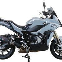 Egzoz ile uyumlu Bmw S 1000 XR -M 2020-2025, Furore Evo4 Nero, Egzoz yasal, onaylı, çıkarılabilir db killer ve bağlantı borulu susturucu 