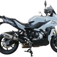GPR exhaust compatible with  Bmw S 1000 XR -M  2020-2025, New Grand Prix Evo Titanium, Homologated legal slip-on exhaust including removable db killer and link pipe 
