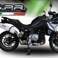 Egzoz ile uyumlu Bmw F 750 Gs 2021-2024, Albus Evo4, Egzoz yasal, onaylı, çıkarılabilir db killer ve bağlantı borulu susturucu 
