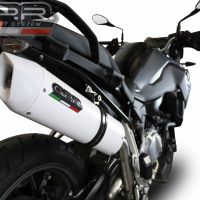 Egzoz ile uyumlu Bmw F 750 Gs 2021-2024, Albus Evo4, Egzoz yasal, onaylı, çıkarılabilir db killer ve bağlantı borulu susturucu 
