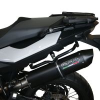 Egzoz ile uyumlu Bmw F 800 Gs 2008-2015, Furore Nero, Egzoz yasal, onaylı, çıkarılabilir db killer ve bağlantı borulu susturucu 