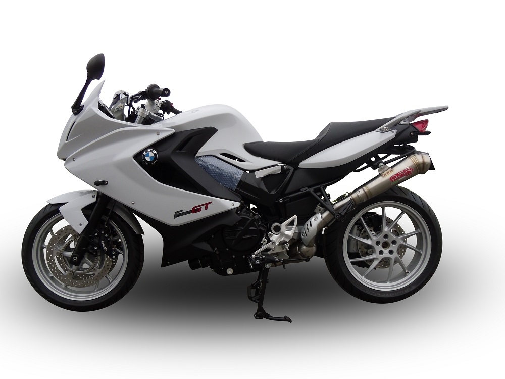 Egzoz ile uyumlu Bmw F 800 Gt 2012-2016, Powercone Evo, Egzoz yasal, onaylı, çıkarılabilir db killer ve bağlantı borulu susturucu 