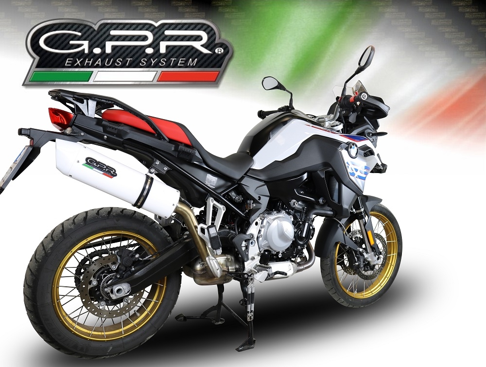 Egzoz ile uyumlu Bmw F 800 Gs 2024-2025, Albus Evo4, Egzoz yasal, onaylı, çıkarılabilir db killer ve bağlantı borulu susturucu 