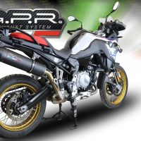 Egzoz ile uyumlu Bmw F 800 Gs 2024-2025, Furore Evo4 Nero, Egzoz yasal, onaylı, çıkarılabilir db killer ve bağlantı borulu susturucu 