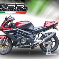 Egzoz ile uyumlu Aprilia Sl -Falco 1000 2000-2004, Furore Nero, Homologe sistem Double Susturucu ve özel bağlantı borusu 