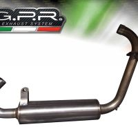 Exhaust compatible with F.B. Mondial Hps 300 2018-2019, Decatalizzatore, Decat pipe 