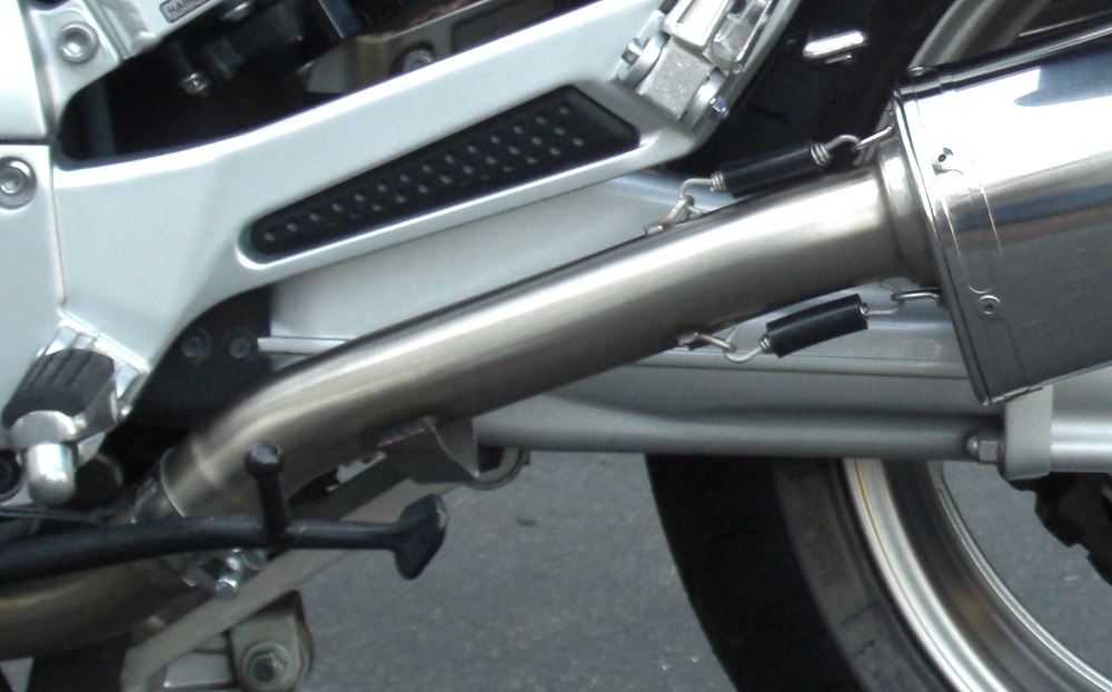 Egzoz ile uyumlu Yamaha Fjr 1300 2001-2005, Furore Nero, Homologe sistem Double Susturucu ve özel bağlantı borusu 