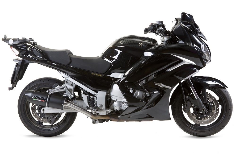 Egzoz ile uyumlu Yamaha Fjr 1300 2006-2016, Furore Nero, Homologe sistem Double Susturucu ve özel bağlantı borusu 