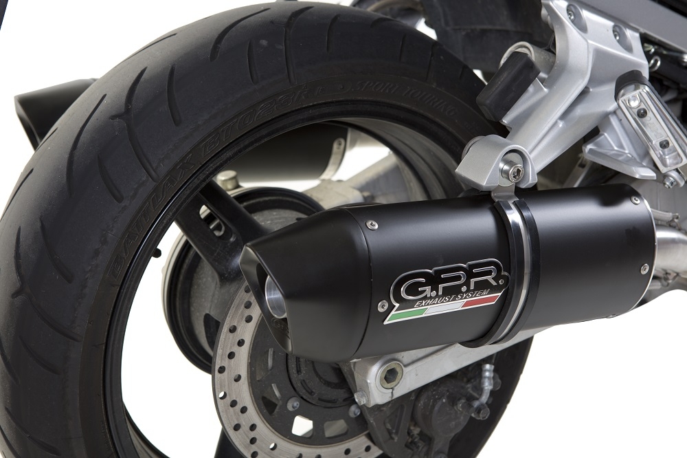 Egzoz ile uyumlu Yamaha Fjr 1300 2006-2016, Furore Nero, Homologe sistem Double Susturucu ve özel bağlantı borusu 