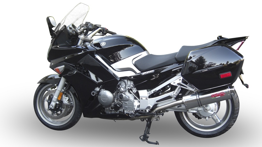 Egzoz ile uyumlu Yamaha Fjr 1300 2006-2016, Trioval, Homologe sistem Double Susturucu ve özel bağlantı borusu 