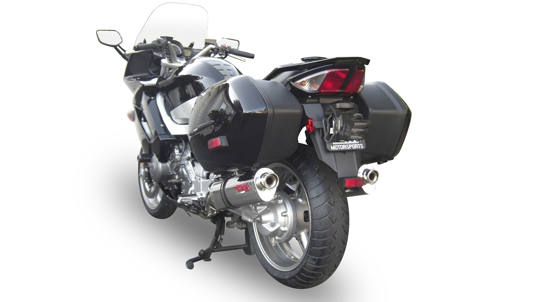Egzoz ile uyumlu Yamaha Fjr 1300 2006-2016, Trioval, Homologe sistem Double Susturucu ve özel bağlantı borusu 