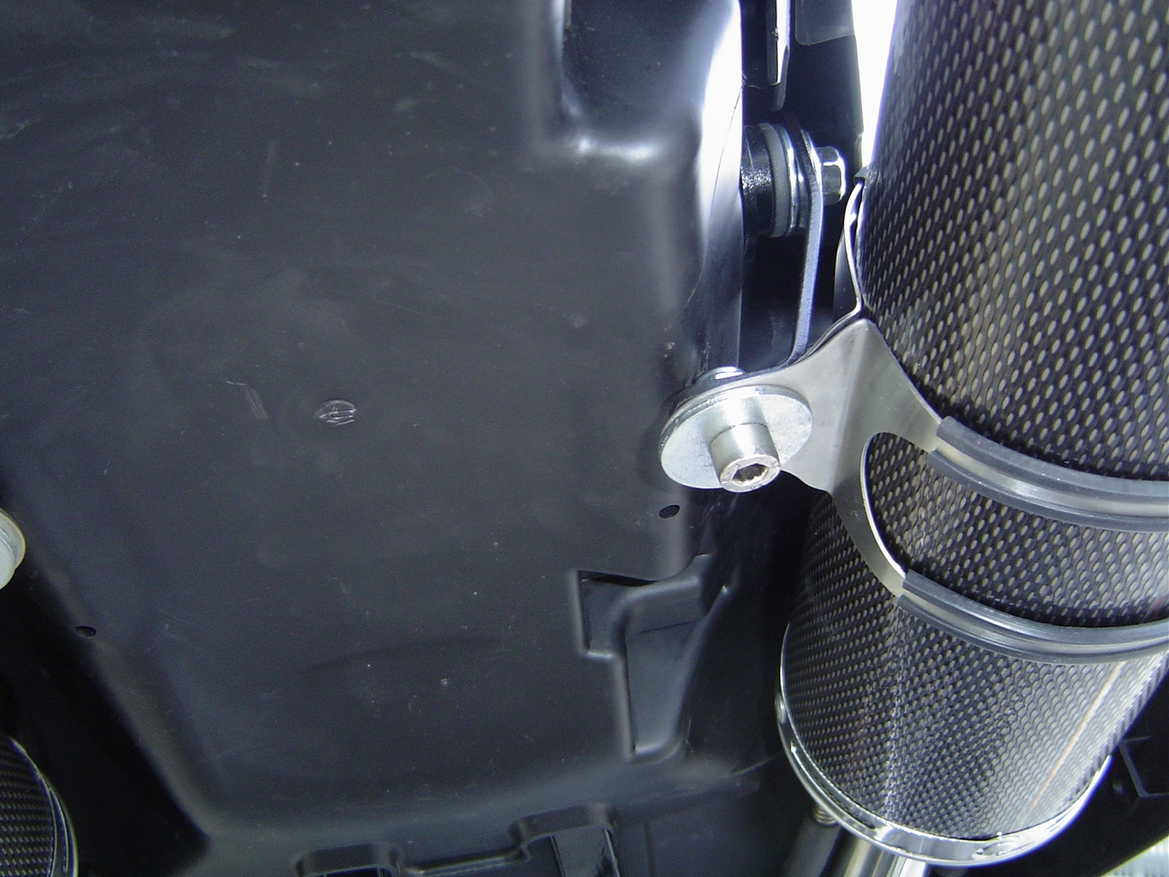 Exhaust compatible with Honda Fmx 650 2005-2008, Inox Tondo, Dual Homologated legal slip-on exhaust including removable db killers, link pipes and catalysts 