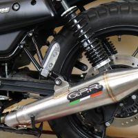 Egzoz ile uyumlu Moto Guzzi V7 III Special-Stone-Carbon 2017-2018, Vintacone, Yarış Sistemi Tam hat, susturucu artı toplayıcı 