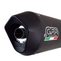 Egzoz ile uyumlu Aprilia Shiver 900 2017-2020, Furore Nero, Yarış Sistemi Double Susturucu ve özel bağlantı borusu 