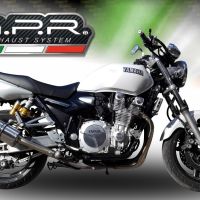 Egzoz ile uyumlu Yamaha Xjr 1300 2007-2017, Trioval, Egzoz yasal, onaylı, çıkarılabilir db killer ve bağlantı borulu susturucu 