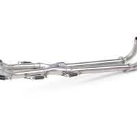 Egzoz ile uyumlu Yamaha T-Max 500 2001-2011, Satinox , Onaylanmış ve yasal, çıkarılabilir db öldürücü dahil tam sistem egzozu 