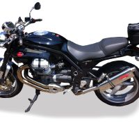 Egzoz ile uyumlu Moto Guzzi Griso 1200 8V 2007-2016, Trioval, Egzoz yasal, onaylı, çıkarılabilir db killer ve bağlantı borulu susturucu 