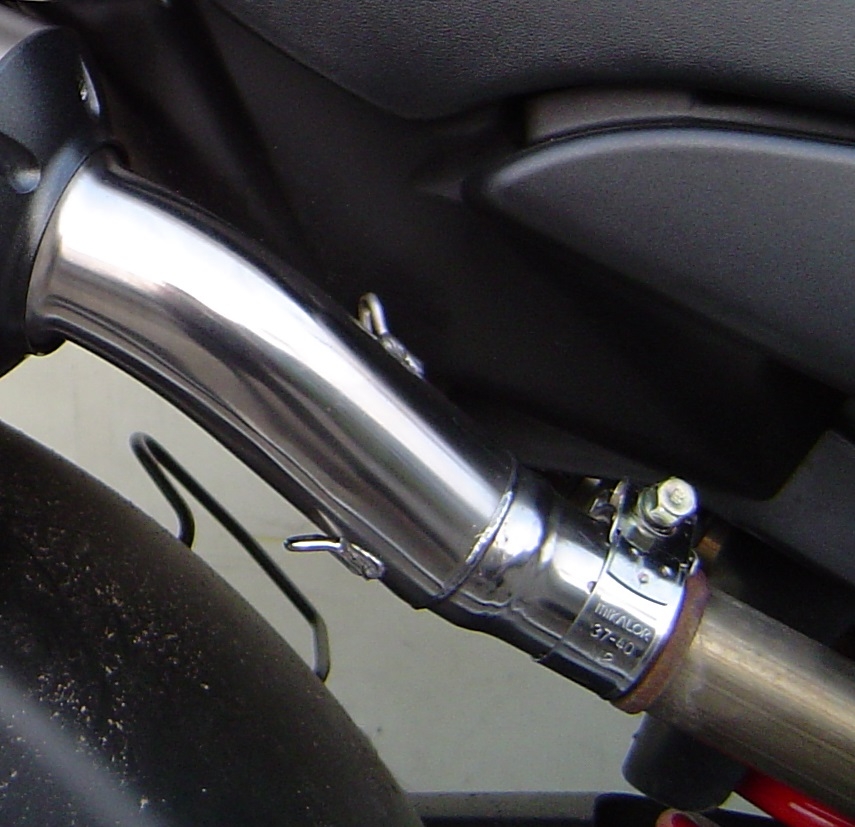 Exhaust compatible with Honda Hornet 900 - Cb 900 F 2002-2005, Trioval, Dual Homologated legal slip-on exhaust including removable db killers and link pipes 