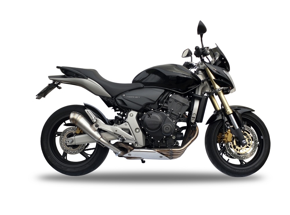 Egzoz ile uyumlu Honda Hornet Cb 600 F 2007-2014, Powercone Evo, Egzoz yasal, onaylı, çıkarılabilir db killer ve bağlantı borulu susturucu 