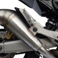 Egzoz ile uyumlu Honda Cbr 600 F 2011-2014, Powercone Evo, Egzoz yasal, onaylı, çıkarılabilir db killer ve bağlantı borulu susturucu 