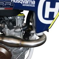 Egzoz ile uyumlu Husqvarna FS 450 2016-2017, Furore Poppy, Homologe edilmemiş dbkiller ile yarış sistemi Tam hat, susturucu artı toplayıcı 