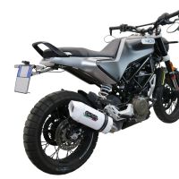 Egzoz ile uyumlu Husqvarna Vitpilen 401 2021-2023, Albus Evo4, Egzoz yasal, onaylı, çıkarılabilir db killer ve bağlantı borulu susturucu 