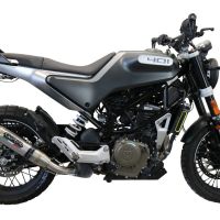 Egzoz ile uyumlu Husqvarna Vitpilen 401 2021-2023, Deeptone Inox, Egzoz yasal, onaylı, çıkarılabilir db killer ve bağlantı borulu susturucu 