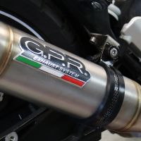 Egzoz ile uyumlu Husqvarna Vitpilen 401 2021-2023, Deeptone Inox, Egzoz yasal, onaylı, çıkarılabilir db killer ve bağlantı borulu susturucu 