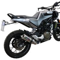 Egzoz ile uyumlu Husqvarna Vitpilen 401 2020-2020, M3 Inox , Egzoz yasal, onaylı, çıkarılabilir db killer ve bağlantı borulu susturucu 