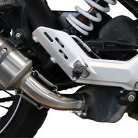 Egzoz ile uyumlu Husqvarna Vitpilen 401 2021-2023, Albus Evo4, Egzoz yasal, onaylı, çıkarılabilir db killer ve bağlantı borulu susturucu 