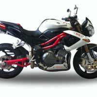 Egzoz ile uyumlu Benelli Tnt 899 2008-2016, Tiburon Poppy, Egzoz yasal, onaylı, çıkarılabilir db killer ve bağlantı borulu susturucu 