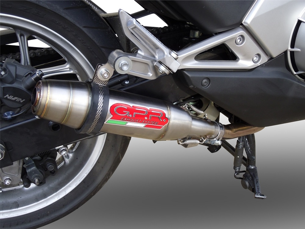 Egzoz ile uyumlu Honda Integra 750 2016-2020, Deeptone Inox, Egzoz yasal, onaylı, çıkarılabilir db killer ve bağlantı borulu susturucu 