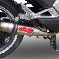 Egzoz ile uyumlu Honda Integra 750 2016-2020, Deeptone Inox, Egzoz yasal, onaylı, çıkarılabilir db killer ve bağlantı borulu susturucu 