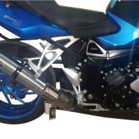 Egzoz ile uyumlu Bmw K 1200 S -R 2004-2008, M3 Inox , Egzoz yasal, onaylı, çıkarılabilir db killer ve bağlantı borulu susturucu 