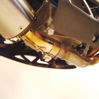 Egzoz ile uyumlu Kawasaki Er 6 N - F 2006-2011, Albus Ceramic, Egzoz yasal, onaylı, çıkarılabilir db killer ve bağlantı borulu susturucu 