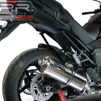 Egzoz ile uyumlu Kawasaki Versys 1000 I.E. 2015-2016, Trioval, Egzoz yasal, onaylı, çıkarılabilir db killer ve bağlantı borulu susturucu 