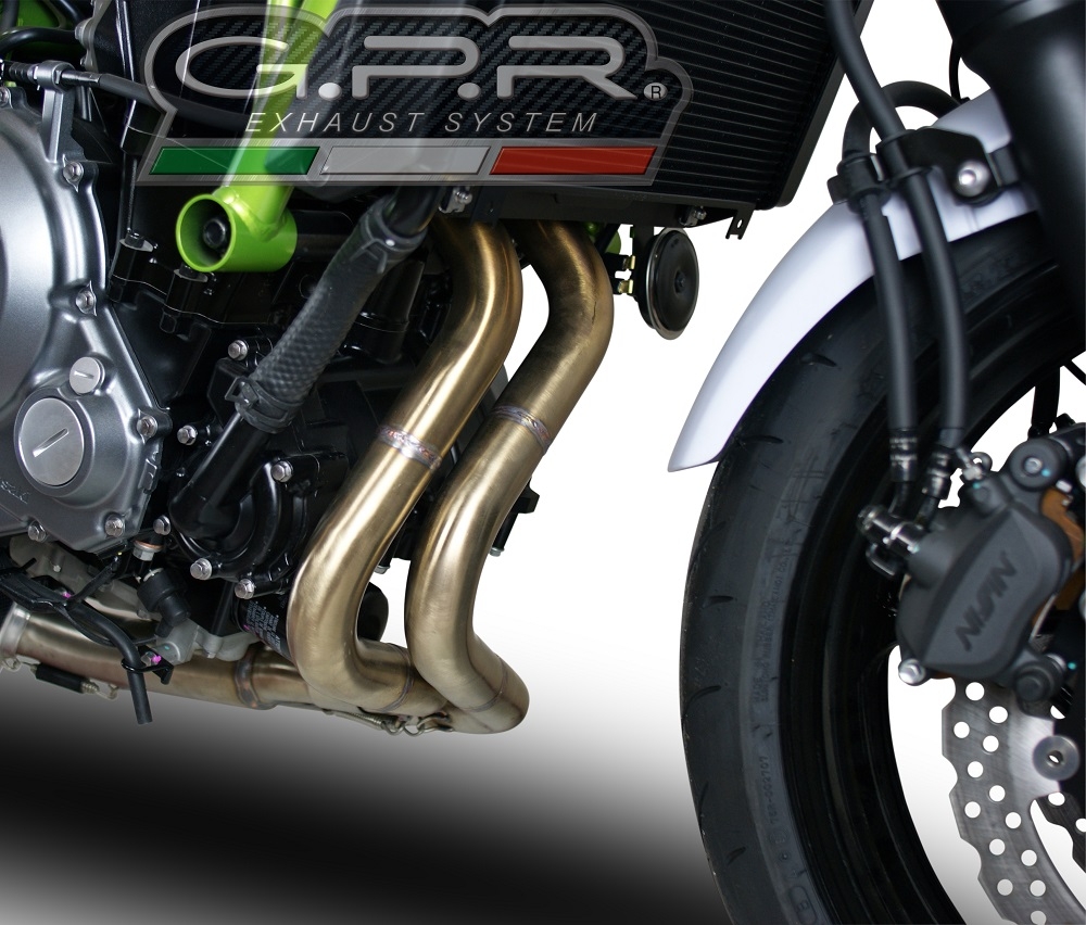 Egzoz ile uyumlu Kawasaki Ninja 650 2023-2024, Powercone Evo, Yalnızca gürültü için onaylanan sistem, AB dışındaki pazarlar için geçerlidir Tam hat, susturucu artı toplayıcı 