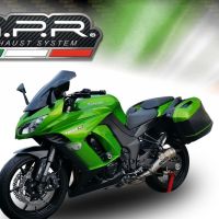 Egzoz ile uyumlu Kawasaki Z 1000 Sx 2011-2016, Powercone Evo, Homologe sistem Double Susturucu ve özel bağlantı borusu 